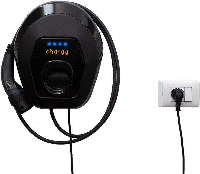 Cargue la estación de carga plug&charge